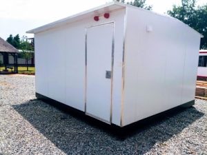 Park home motor control center by East Rand Containers for industrial and electrical projects.