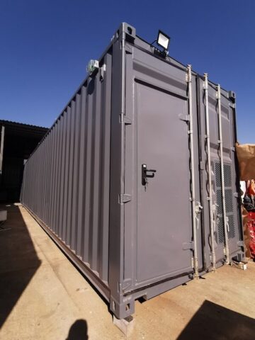 Switch Gear Container Conversion