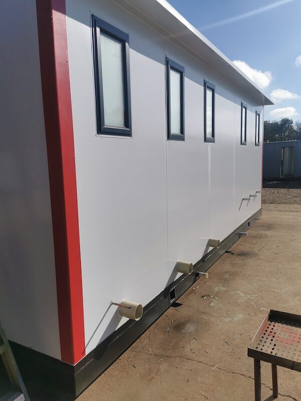 Ablution park home conversion