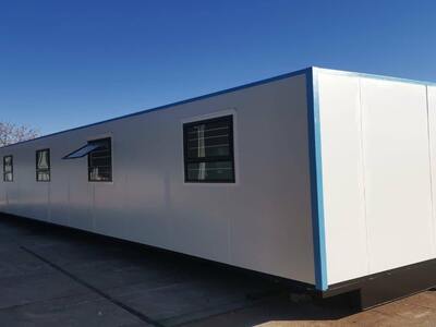 Park home clinic solution by East Rand Containers for healthcare and medical facilities