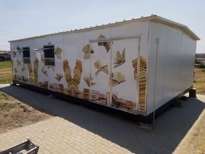 Park home classroom solution by East Rand Containers for schools and training centers