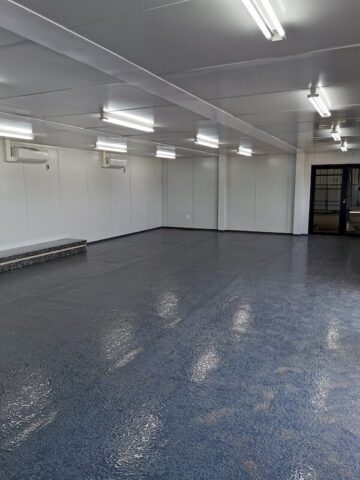 Joined Office Container Conversion