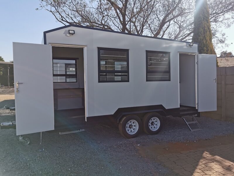 Mobile Office Trailer Conversion