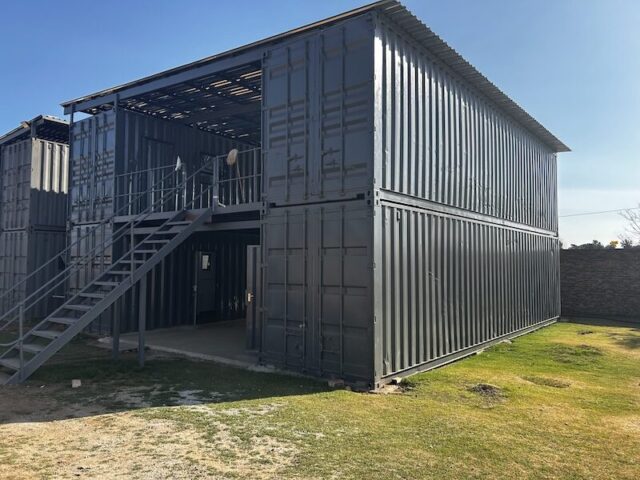 12m stacked container accommodation units