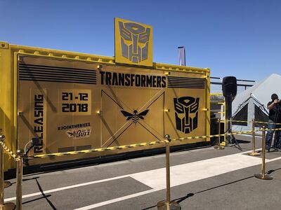 Events Container Conversion for Comicon 2018